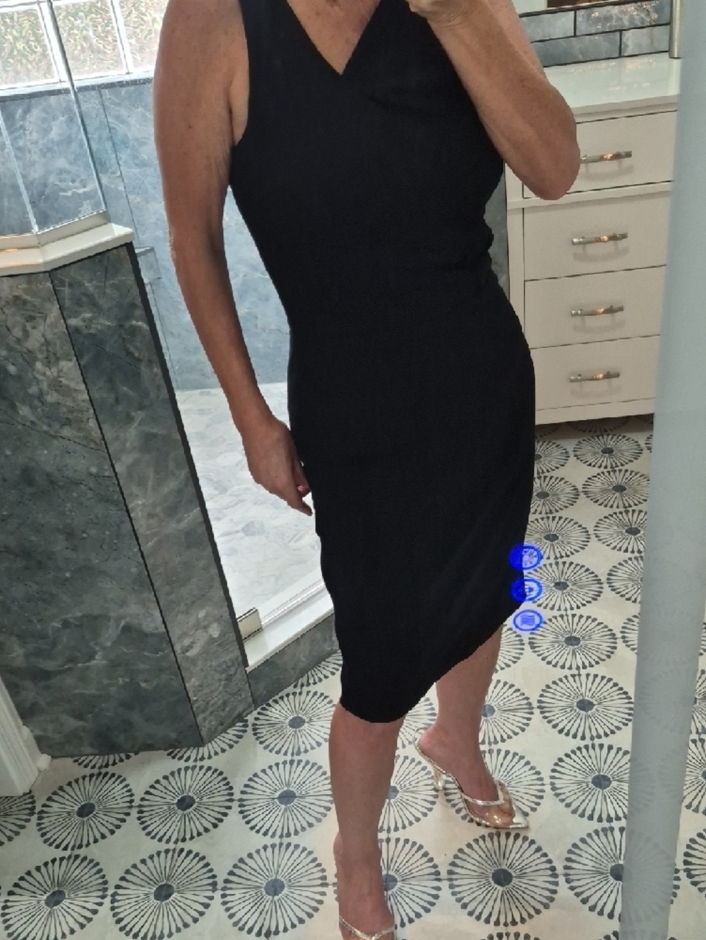 Cache' Contour Collection Classic  Sheath Dress - Picture 6 of 11